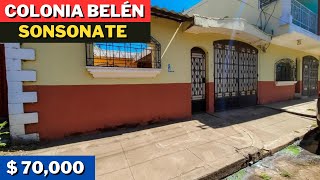 Se Vende Bonita Casa de un Nivel en Sonsonate  El Salvador [upl. by Kooima]