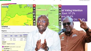 NPP vs NDC in Ashanti can Bawumia get 7075 amp can NDC get 32 target [upl. by Esnohpla]