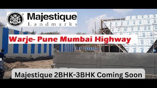 Majestique Aravali Warje  Pune Mumbai Highway  2BHK 3BHK [upl. by Ecinereb541]