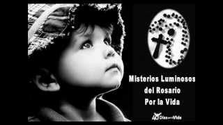 Santo Rosario por la Vida Luminosos Misterios del Rosario Con los Niños de Derecho a Vivir Lugo [upl. by Lunette]