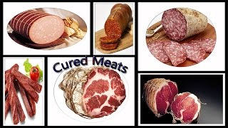 Top 10 Amazing Essential types of Cured Meats Types of Cured Meats [upl. by Ibbed868]