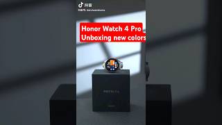 Honor Watch 4 Pro Unboxing new colors [upl. by Ysset]