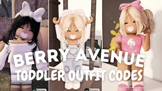 Berry Avenue Toddler Outfit Codes [upl. by Telfore794]