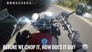 BBBs03e02  XV750 or Virago 750 Owners Review  Before we chop it how does it go [upl. by Alexandrina]