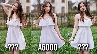 SONY a6000  Can Sony 50mm F18 OSS BEAT Sigma 56mm F14 in APSC Portrait Photography 2024 [upl. by Ankney]