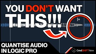 How to Quantise Audio in Logic Pro… FLEX TIME like a Pro [upl. by Joey]