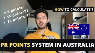 PR POINTS SYSTEM in AUSTRALIA  How to Calculate PR Points 2020  Indian Students in Australia [upl. by Merril737]