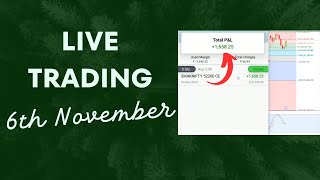 6th Novemebr Live Intraday Trading in Telugu Top Strategies amp RealTime Tips for Beginners [upl. by Moses875]