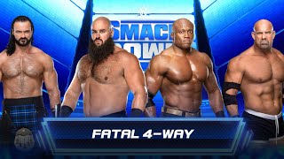 Full Match  McIntyre vs Strowman vs Lashley vs Goldberg  WWE SmackDown [upl. by Scarlet]