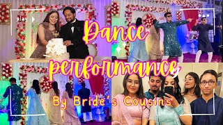 Engagement dance Bride Squad  Amazing performance  Bollywood style [upl. by Yael]