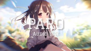 Paro sped uprej song talks  video remix  audio edit [upl. by Acessej]