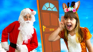 Knock Knock Whos There  Santa Song  Hey Dana Kids songs and Nursery Rhymes [upl. by Pammi]