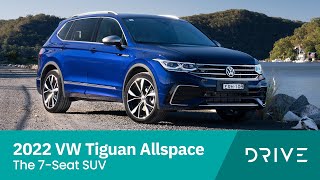 2022 VW Tiguan Allspace Launch  The 7Seat SUV  Drivecomau [upl. by Rolyak306]