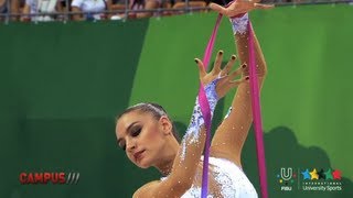 Focus Evgena Kanaeva  Kazan 2013  14th CAMPUS TV Show [upl. by Tod792]