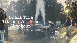 Nitrous VS Turbo Small tire Shootout [upl. by Sky190]