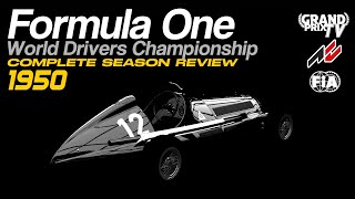 The Complete History of Formula One  1950 Complete Season by Grand Prix TV [upl. by Jard799]