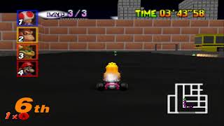 8 NEW TRACKS   OverKart 64 ONLINE  16Mar21 [upl. by Aramad]