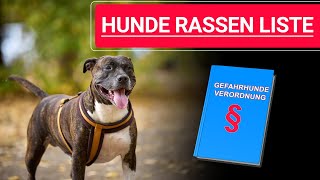 🐕🐶 Stephanie Salostowitz ➡️ Hunde Rassen Liste amp Gefahrhundeverordnung 🐕🐶✔️ [upl. by Chow]