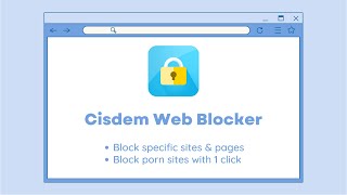 Cisdem Web Blocker  A Free Extension to Block All Porn Sites With 1 Click amp Any Specific Website [upl. by Attalanta]