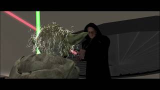 Yoda vs Palpatine [upl. by Ayote17]