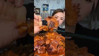 Spicy chicken curry eating asmr🔥Viral shorts videoshorts​ food​ cooking​ youtubeshorts​ viral​ [upl. by Ossie676]