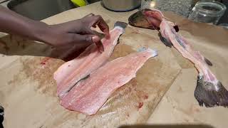 How to Fillet and DEBONE a trout the easy way [upl. by Adnamra]