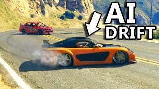 GTA V  Can AI Drift [upl. by Leacock]