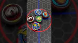 Prominence Valkyrie VS LEGENDARY BLADERS BATTLE ROYALE Beyblade Burst DB Legend Bladers Shorts [upl. by Charil]