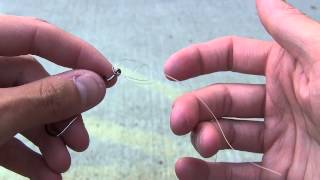 HD How to Tie a Palomar Knot with Fluorocarbon [upl. by Yancy]