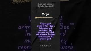 Zodiac Sign’s Spirit Animal [upl. by Akinyt]