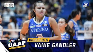 Vanie Gandler highlights  UAAP Season 85 Women’s Volleyball [upl. by Ronyar]