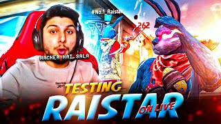 Finally 😍 RaiStar Joined NG 😱  1VS6 Testing on Live 🤷‍♂️  raistar nonstopgaming [upl. by Eoz628]