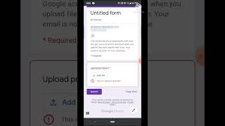 Google forms pdf upload problem solved ❤️❤️❤️👍🏻👍🏻 [upl. by Ahsinid]