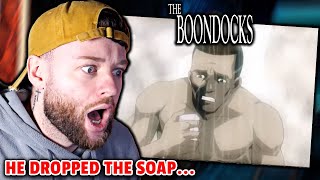 BOONDOCKS WILDEST MOMENTS REACTION [upl. by Limak]