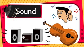 Science  Sound  What is Sound and how sound is produced  English [upl. by Lemra]