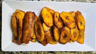 How To Fry Sweet Plantain [upl. by Pellegrini]