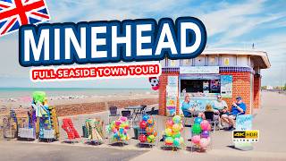 MINEHEAD  Full tour of seaside holiday town Minehead Somerset [upl. by Grier]