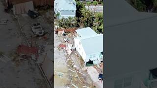 Anna Maria Island Florida Damage Hurricane Helene Drone Footage [upl. by Cedell342]