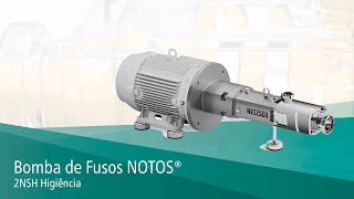 Bomba de Fusos NOTOS® Higiênica 2NSH [upl. by Gracia]