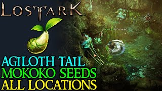 LOST ARK AQUILOS TAIL ALL MOKOKO SEED LOCATIONS [upl. by Nivahb36]