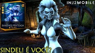 Gameplay Banshee Prateada Golpes Habilidades e Super Movimento Injustice 2 Mobile [upl. by Nwadal]