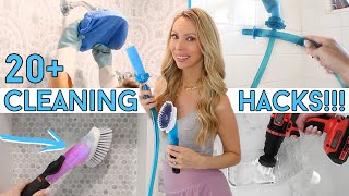 20 GENIUS Bathroom Cleaning Hacks to Save You Time amp Effort [upl. by Nnylarac]