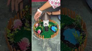 Beautiful Miniature Art Craft Idea short reel youtubeshort viral trending diycrafts miniature [upl. by Pompea]