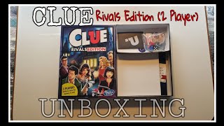 CLUE Rivals Edition Unboxing [upl. by Ennaylil]