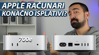 APPLE RAČUNARI KONAČNO ISPLATIVI M4 MACMINI ZA 700€ [upl. by Hakon]