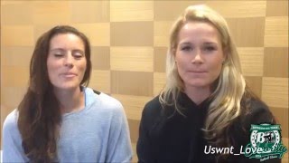 Ashlyn Harris and Ali Krieger Apologize [upl. by Eiznekcm454]