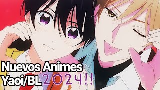 ✨NUEVOS ANIMES YAOI Y FANSERVICE PARA ESTE 2024 [upl. by Tewell]