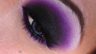 Tutorial De Maquillaje Maquillaje De Ojos Morado  JuanCarlos960 [upl. by Nivlek]