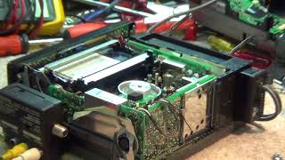 Sony EV C8 8mm VCR diagnostics and head replace [upl. by Seavir580]