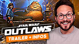 STAR WARS OUTLAWS  ANALYSE du NOUVEAU TRAILER 😍 Planètes Gameplay Héros Antagonistes [upl. by Unhsiv]